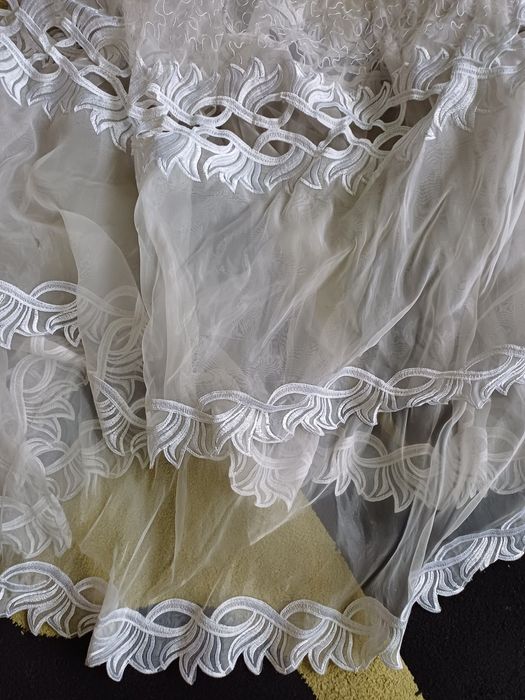 Шикарная тюль,уже готовые