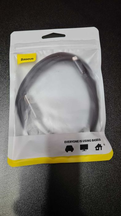 Кабель Baseus Crystal Shine USB-A Lightning 12w 2.4a 2метра