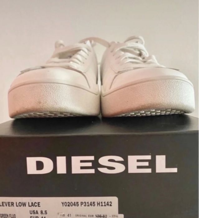 Sapatilhas Diesel em pele