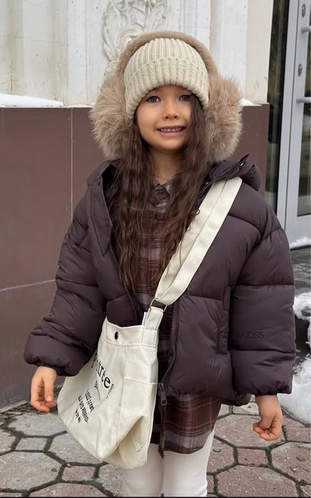 Куртка дитяча шоколад  140 150 демі куртка