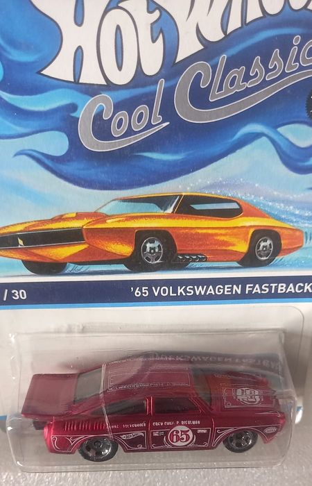 65 volkswagen Fastback hot wheels cool classics