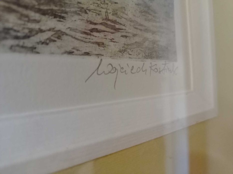 Grafika "Następny rejs" Wojciech Kostiuk
