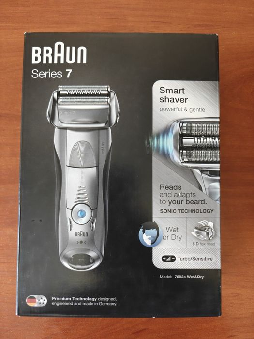 Електробритва Braun Series 7 7893s Wet&Dry (Оригінал, Німеччина)