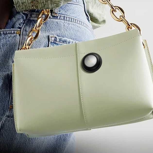 Смарт брелок GPS трекер Hoco E91B Tiger для пристроїв з iOS Білий