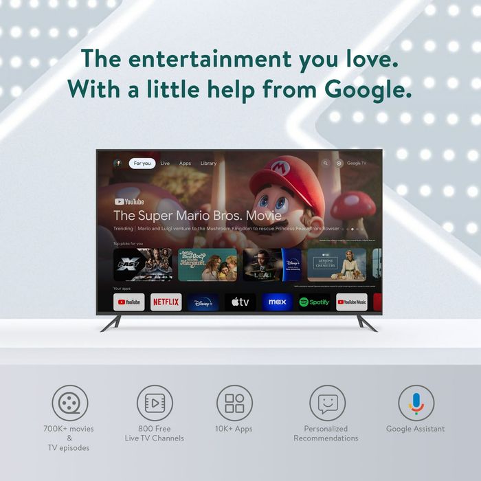 onn. Google TV 4K Pro  Google TV