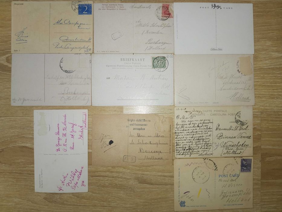 Stare pocztówki - Rotterdam, Luzerne, Berlin + inne (10)