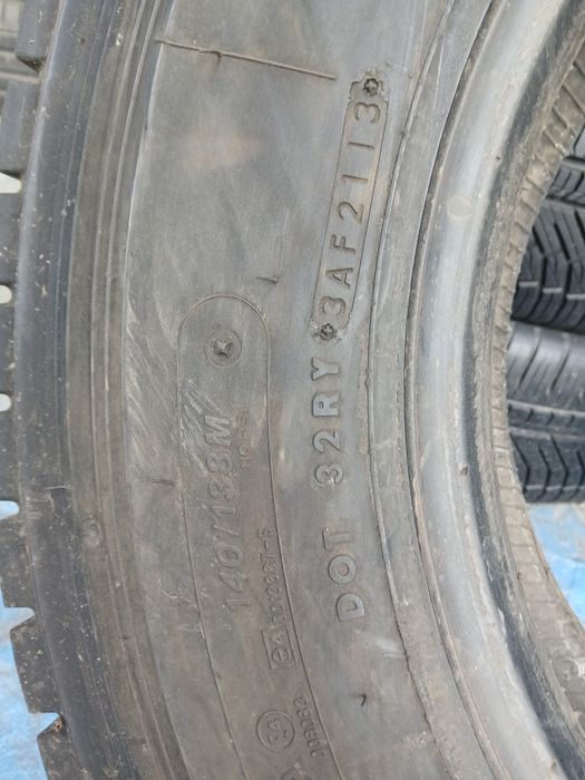 265/70/19,5 1-3szt. Napęd Bridgestone  M729 13rok 6mm