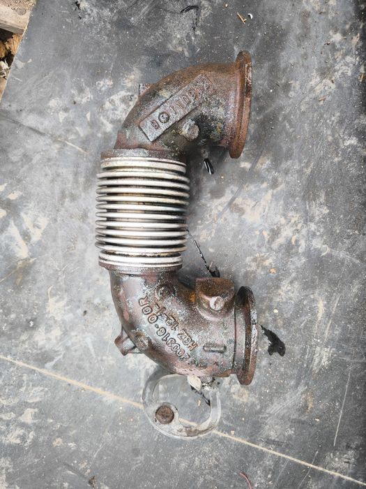 MERCEDES ACTROS MP4 łącznik kolanko recyrkulatora spalin EGR