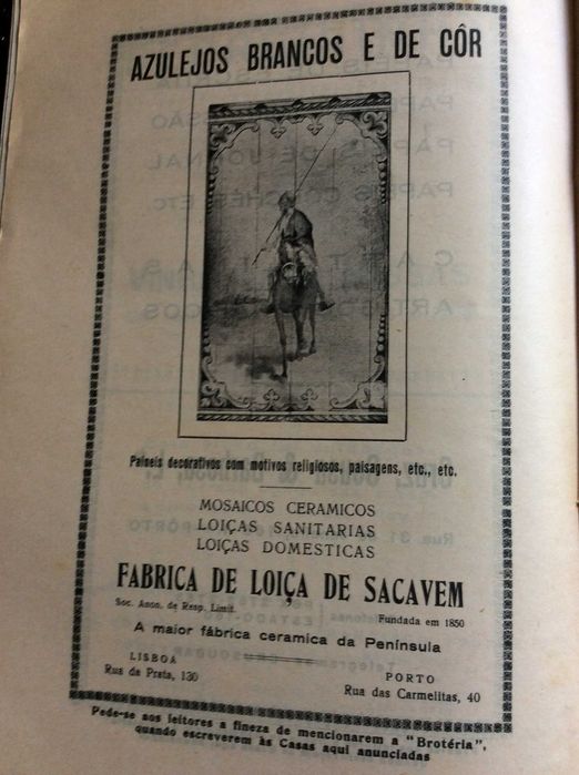 Brotéria. Revista contemporânea. de cultura,1940. Ver sumário.