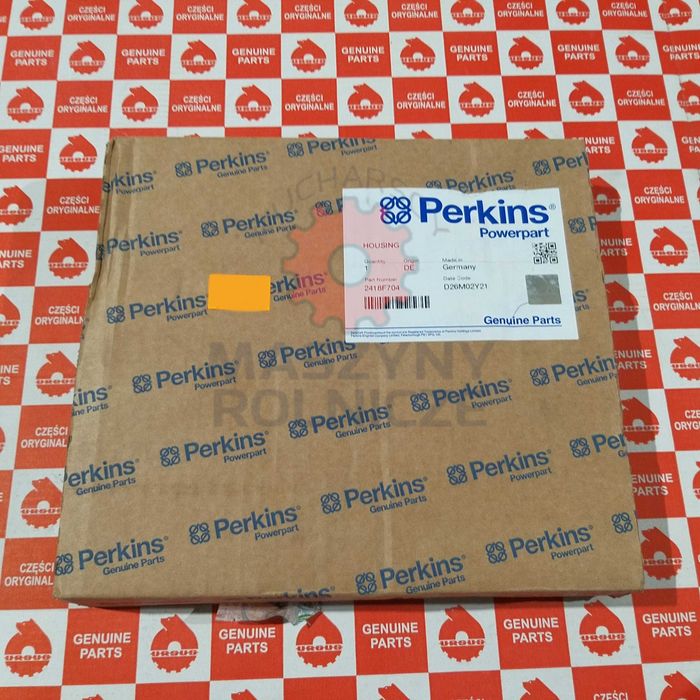 Uszczelniacz wału tył 2418F704 Oryginał PERKINS Ursus H  9014H 10014H
