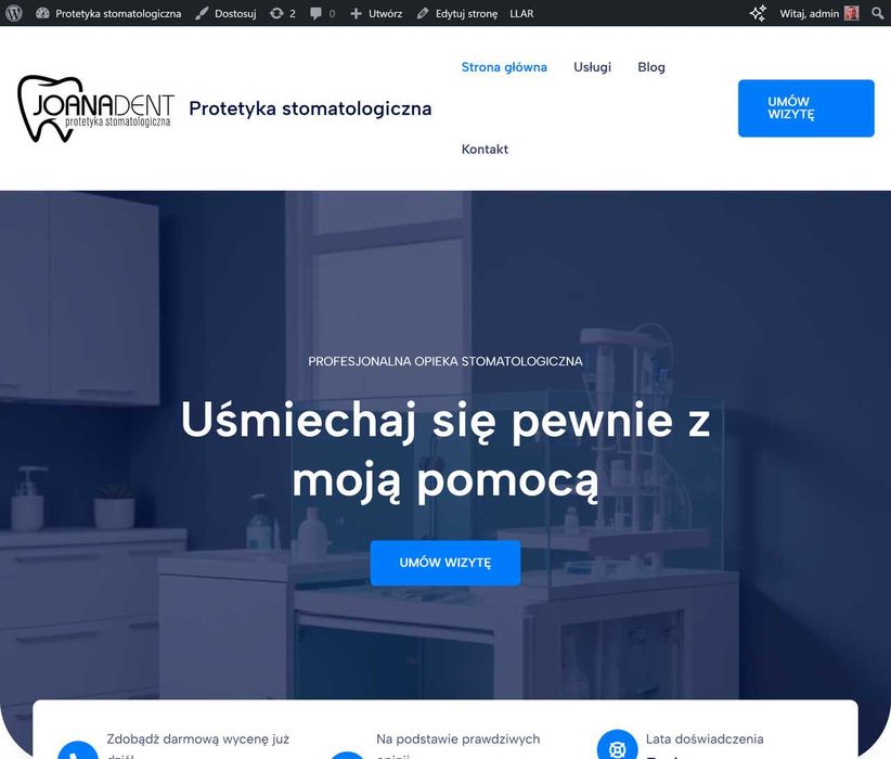 Wykonuję profesjonalne strony internetowe z pasją!