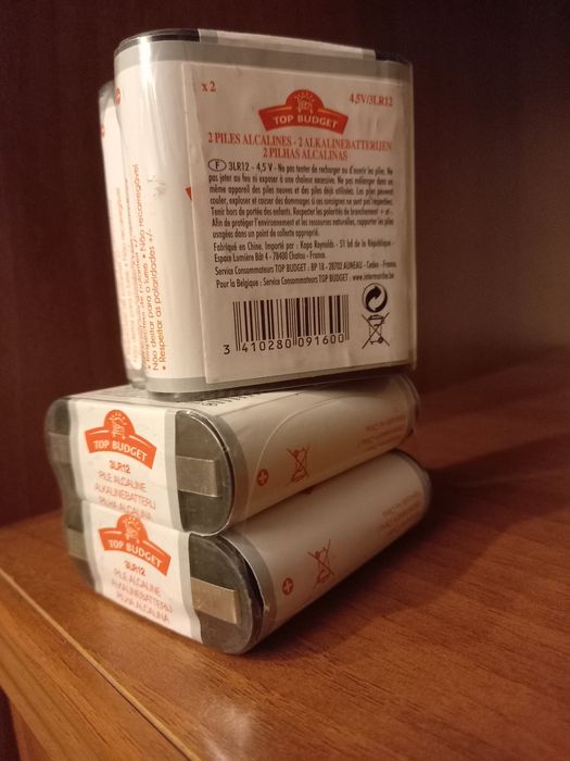 Батарейки 4,5v 3LR12 ( "квадратные") 2 шт.