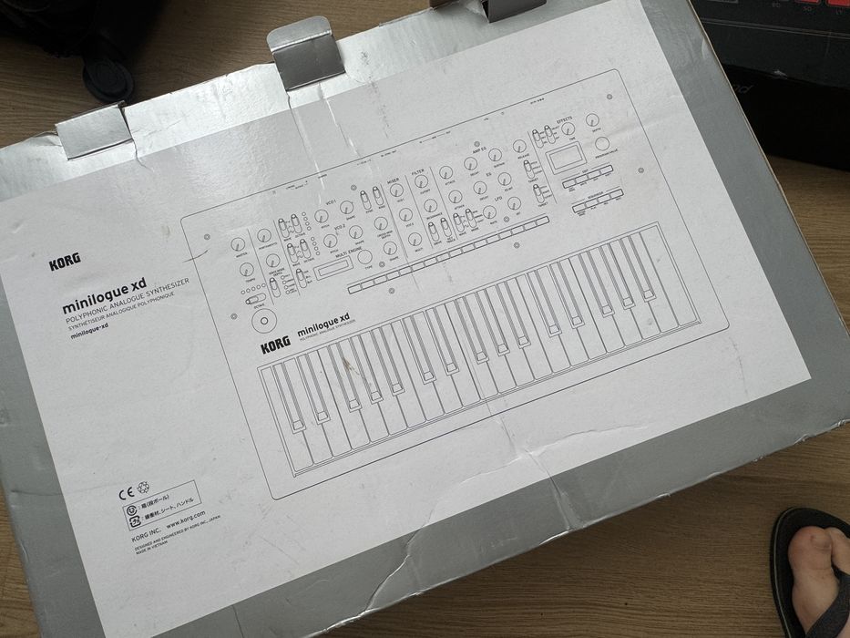 Minilogue XD + decksaver