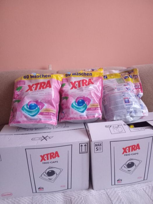 Proszki,kapsulki do prania z niemiec