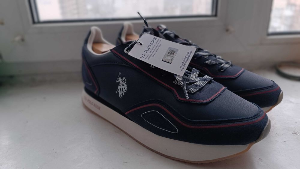 Нові Кросівки U.S. Polo Assn.Оригінал.Р 45.29 СМ