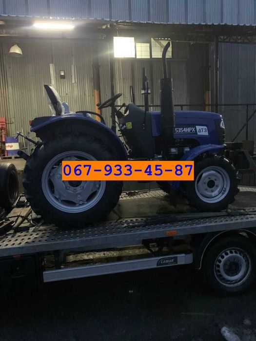 Мінітрактор ДТЗ 5354 HPX з грузами та доставкою додому
