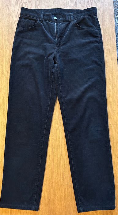 Massimo Dutti sztruksy czarne, rozm. 40