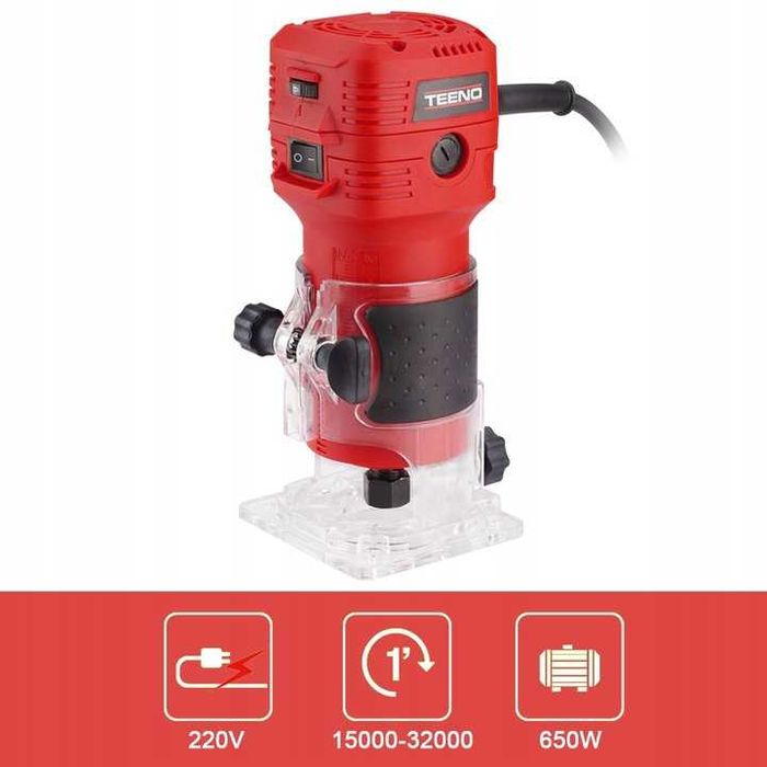 Teeno frezarka górnowrzecionowa do drewna + frezy