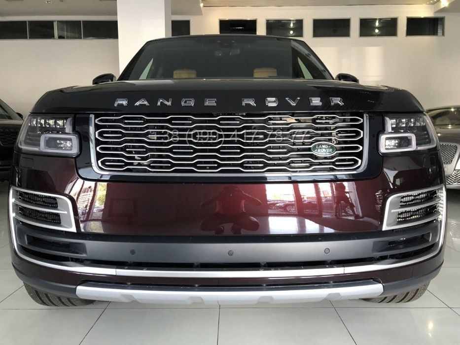 Решетка сетки в бампер 2018+ SVA Autobiography Range Rover L405 VOGUE
