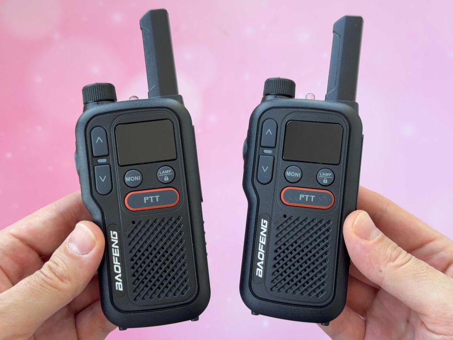 Комплект раций с аккумуляторами (цена за 2 шт)