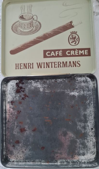 2 caixas cigarrilhas café creme seculo passado