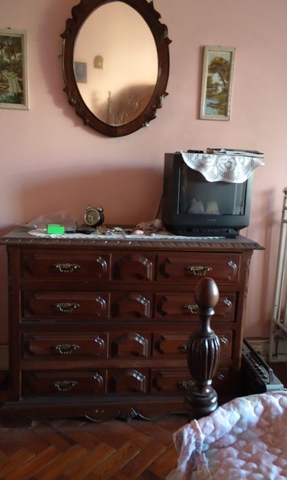 Mobília de quarto completa em Mogno