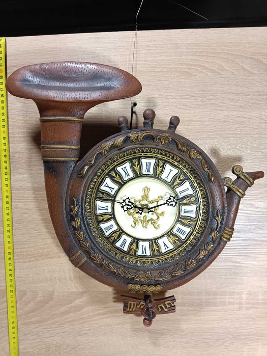 Настенные часы деревяные, кожаные, керамические, с маятником. Новые