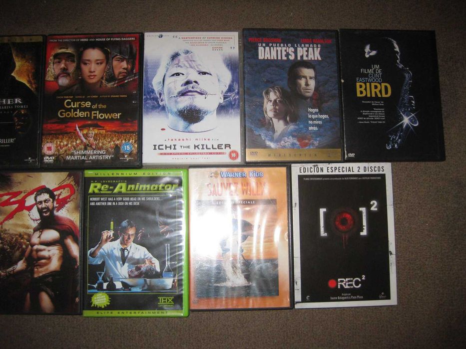 Lote de 11 Filmes em DVD