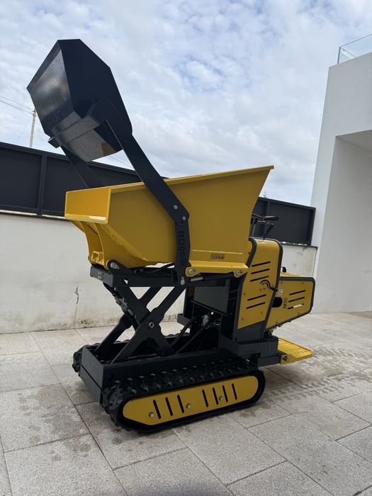 Mini dumper com elevacao