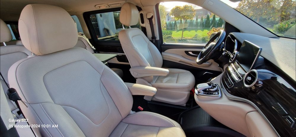 Przewóz osób VIP Mercedes V klasa