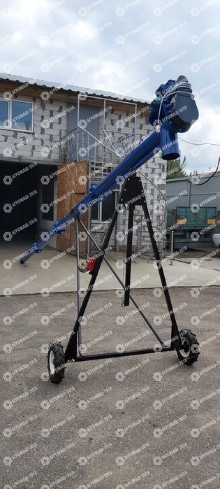 Шнековый погрузчик (конвейер) с подборщиком, 159 мм, 4 м, 380 В