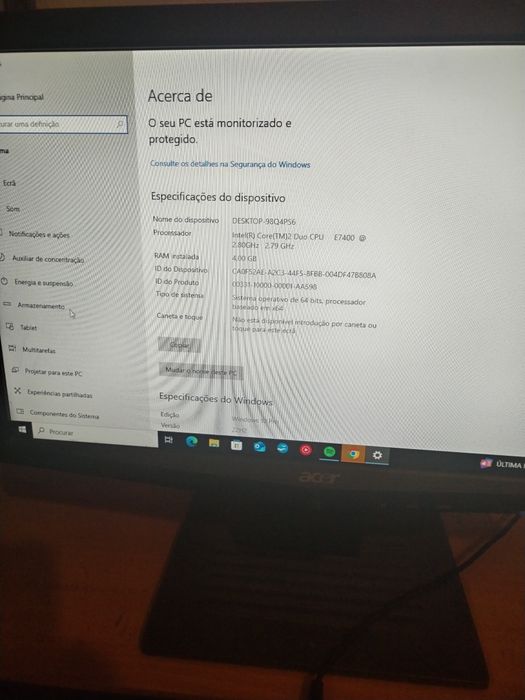 Torre de " PC de secretária"