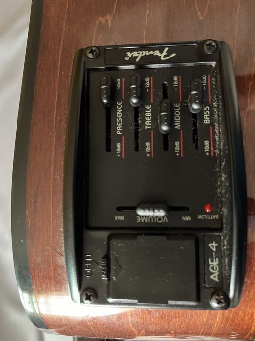 Guitarra Electroacústica Fender DG-5 SBST + Suporte