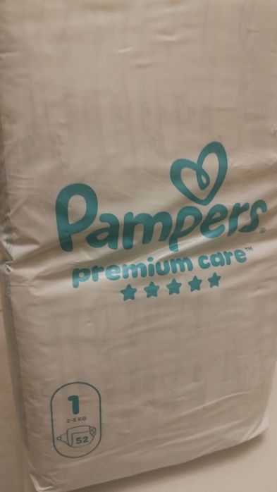 Pampers premium care  4 x 52 szt roz 1