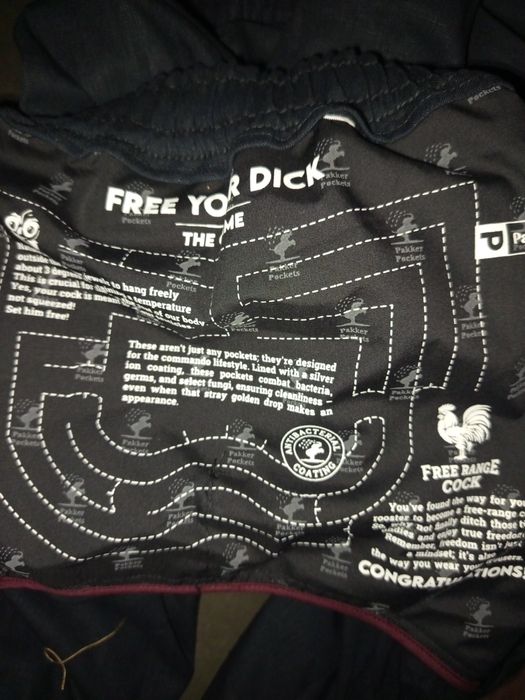 Męskie spodnie Len joggery Pakker promocja