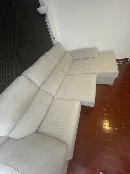 Sofa com chaise lounge