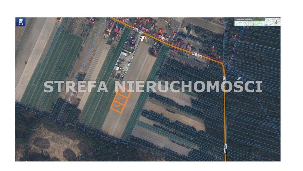 Karolinów, Działka Z Wz, Pow. 1185 M2 - Więcej