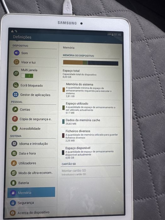 tablet samsung branco 8gb