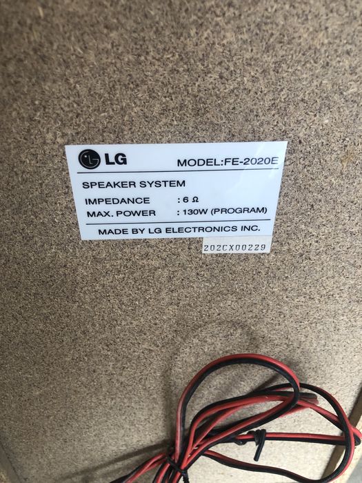 głośniki LG model FE-2020E -2 szt.
