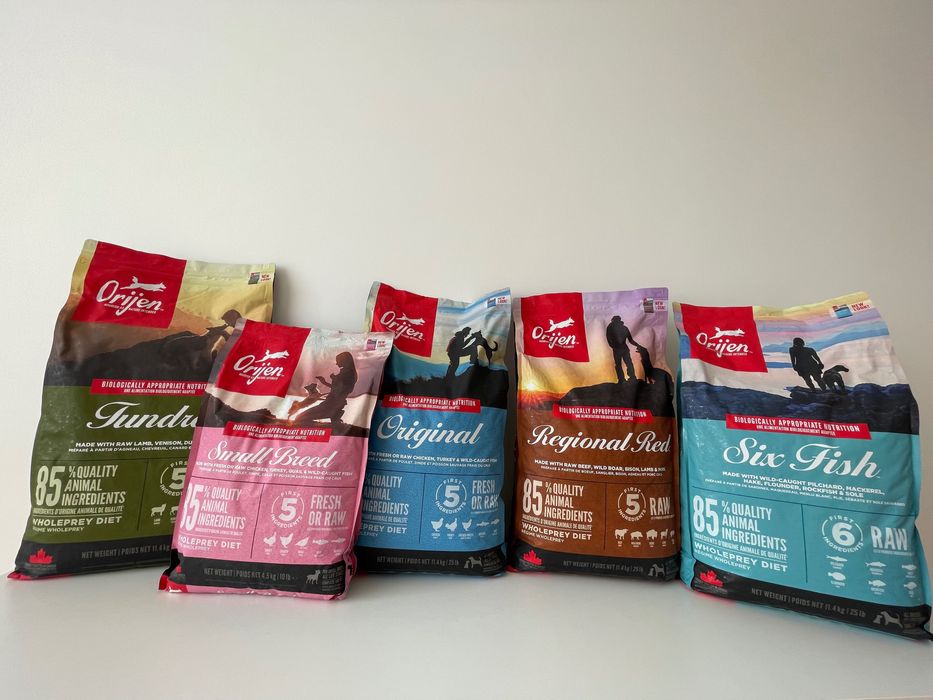 Сухий корм Orijen (Оріджен) для собак 6 кг 2 кг 11.4 кг 17 кг