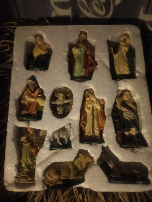 Figurki szopka Betlejem Boże Narodzenie Święta