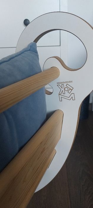 Bujak drewniany z poduszką woodforkids XL