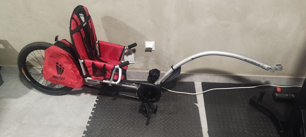 Atrelado bicicleta para crianças