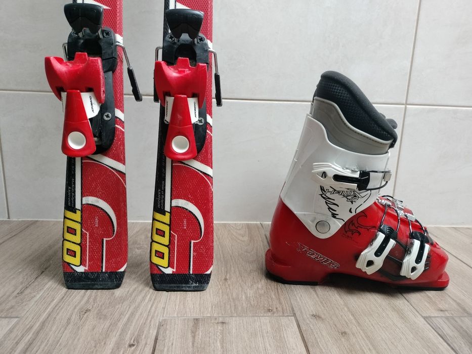 Narty Atomic 100 cm + Buty Atomic