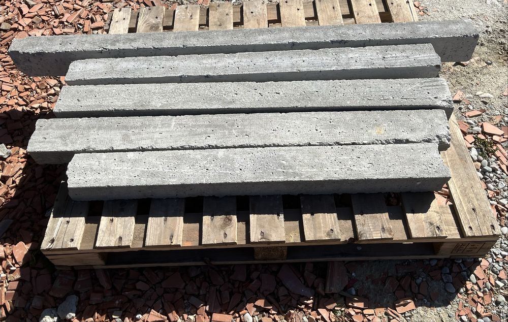Nadproża drzwiowe betonowe zbrojone
