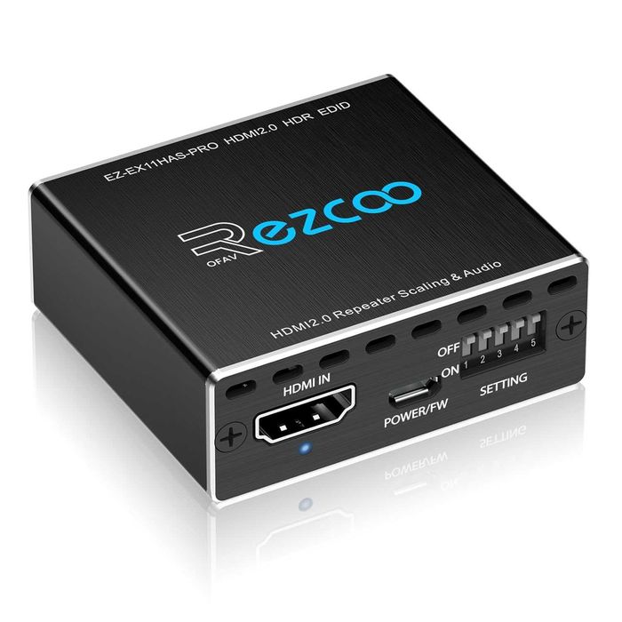 EZCOO HDMI 2.0 Audio Extractor 4K 60Hz HDR SPDIF EDID
