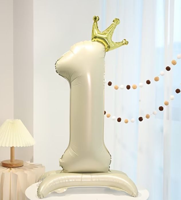 Цифра 1 куля надувна