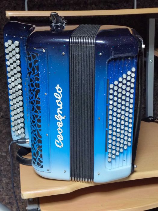 Acordeão Cavagnolo Digital e Midi