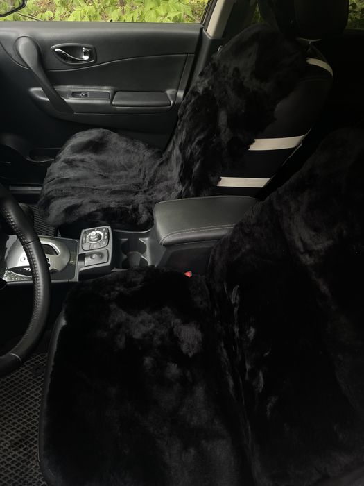 Авточехол із натуральної овчини, меховой чехол, накидка на автокрісло
