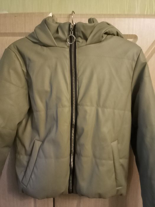 Куртка экокожа, евро зима, осень 7-9 лет.